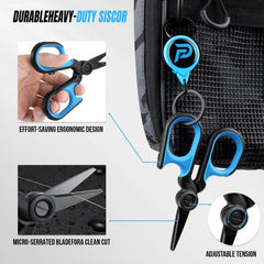 PLUSINNO floating lip gripper keeps catches secure and easy to handle.