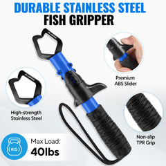 Close-up of 46T carbon fiber fishing net handle