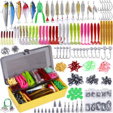 PLUSINNO fishing lures kit cover with 302-piece set