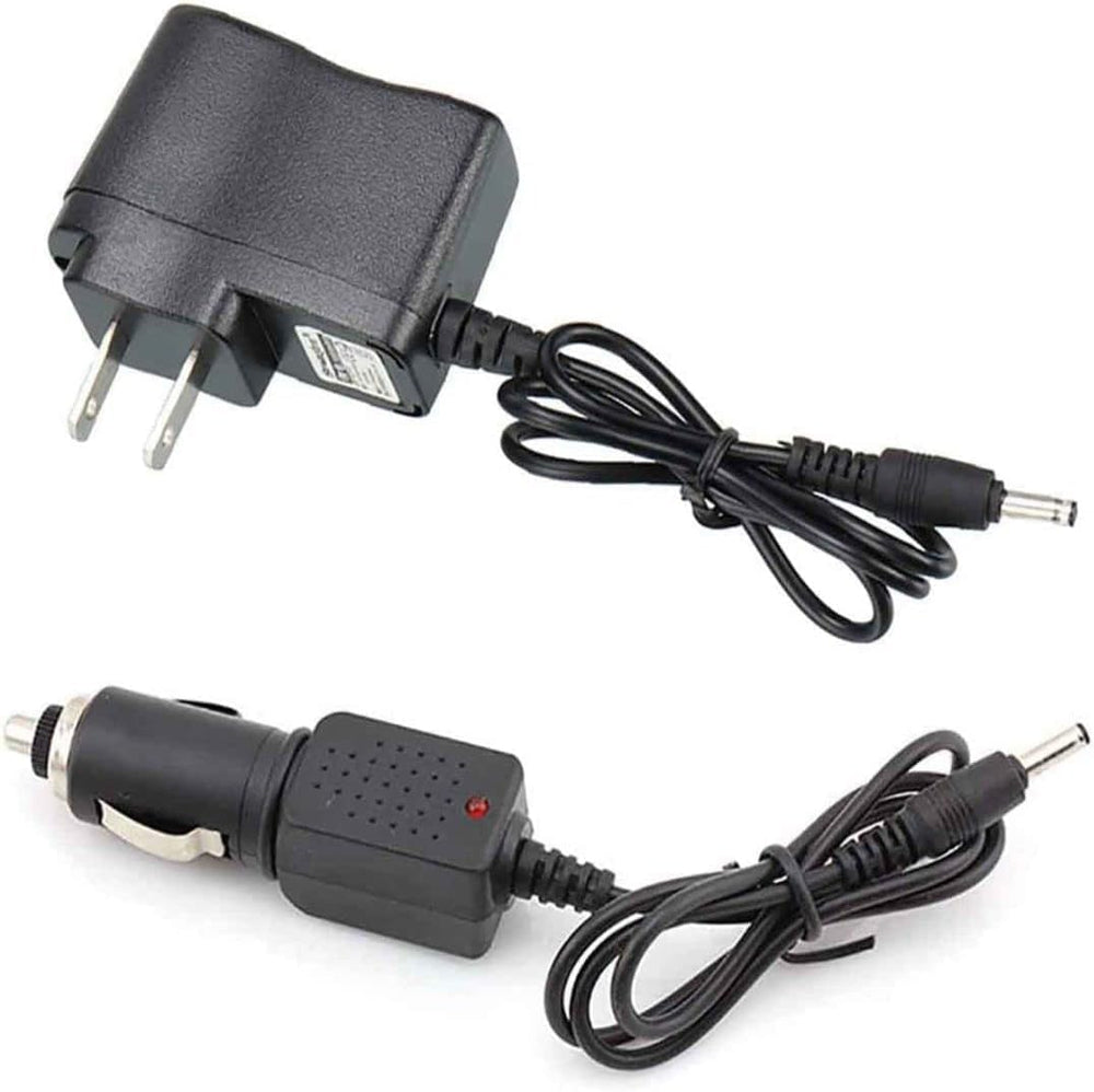 Pocketman AC charger with US plug for 3.7-4.2V flashlights.