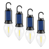 Pocketman solar tent light clip-hook enables hands-free camping