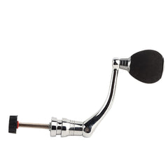 POCREATION fishing reel handle in aluminum alloy for durable, smooth casting.