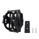 POENVFPO fishing wire reel with foldable handle for easy storage and quick access.
