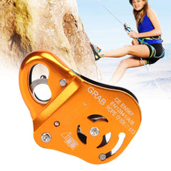 POENVFPO self-locking grab rope highlights added security during ascents.