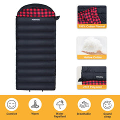 POEPORE double-layer hollow cotton insulation supports warmth retention.