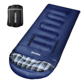 POEPORE spacious XL sleeping bag offers roomy comfort for camping