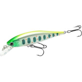 LUCKY CRAFT Pointer 65S sinking jerkbait - 875 Green Chart Amago - front view