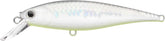 Front view of LUCKY CRAFT Pointer 78SP 3-inch MS Gun Metal Shad lure