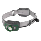 Police Security Ryder headlamp front view showing 800 lumens for hands-free lighting