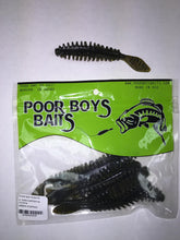 POOR BOY'S BAITS Erie Darter green pumpkin close-up for bass