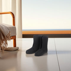 POPETPOP plush cotton lining close-up emphasizing cozy insulation for cold days
