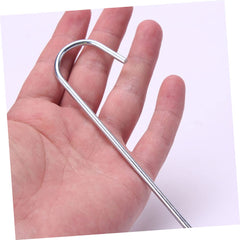 POPETPOP half-moon tent stakes enable easy pull-out and reuse.
