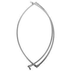 POPETPOP stainless steel net ring for crab nets, reliable and long-lasting.