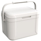 Porgeel camping cooler with durable handle keeps beverages cold during outdoor trips.