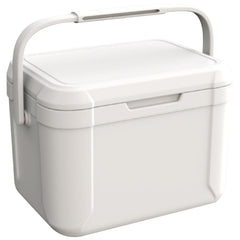 Porgeel camping cooler with durable handle keeps beverages cold during outdoor trips.