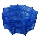 Portable foldable bait trap net – front view