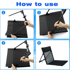 Portable camping chair at the beach or poolside for relaxing in sun and shade.