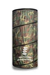 The Portable Changing Room pop-up pod assembly-free for quick privacy anywhere.