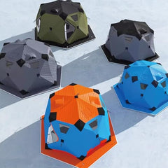 Insulated floor keeps gear protected and feet comfortable on cold days.