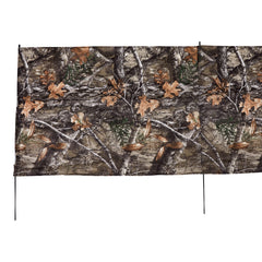 Ground blind with stakes for easy setup