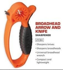 Portable Lansky knife sharpener for on-the-go use