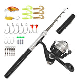 38-inch extended portable fishing rod