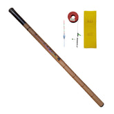 Closed portable ultralight telescopic fishing rod