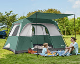 Portal 6 Person Cabin Tent porch area for extra sheltered space