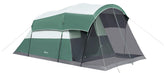 Portal 6-person tent interior with 76-inch height for standing comfort.
