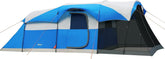 Portal 8-person tent interior shows roomy living area for family sleep and gear