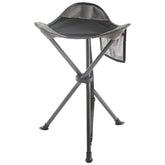 Portal tall folding tripod stool outdoors for camping seating and quick rests