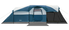 Portal 8-person tunnel tent removable rainfly adds weather versatility