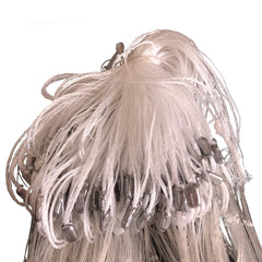 POUI COME DREAM mesh close-up reveals 40mm x 40mm mesh size.