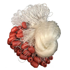 POUI COME DREAM nylon monofilament gillnet shows strong construction for reliable catches.