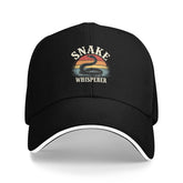 Povmekd Snake Whisperer Hat front view, casual comfort for daily wear.