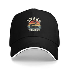 Povmekd Snake Whisperer Hat front view, casual comfort for daily wear.
