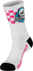 Powell Peralta Ripper socks feature cushioned foot bed for daily comfort.