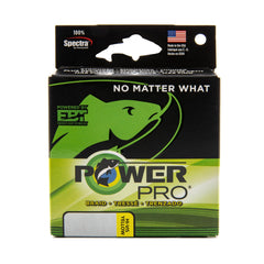 Power Pro Spectra Fiber braided line on a spool, smooth and round for easy casting.