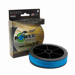 POWER PRO SSV2 8 lb 300 yd blue line for precise casting and sensitivity