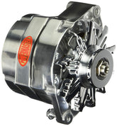 Powermaster 67127 Polish Alternator front view, compact 10SI design for stable charging.