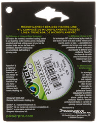 PowerPro Spectra fiber line shows abrasion resistance for tough cover and longer trips.