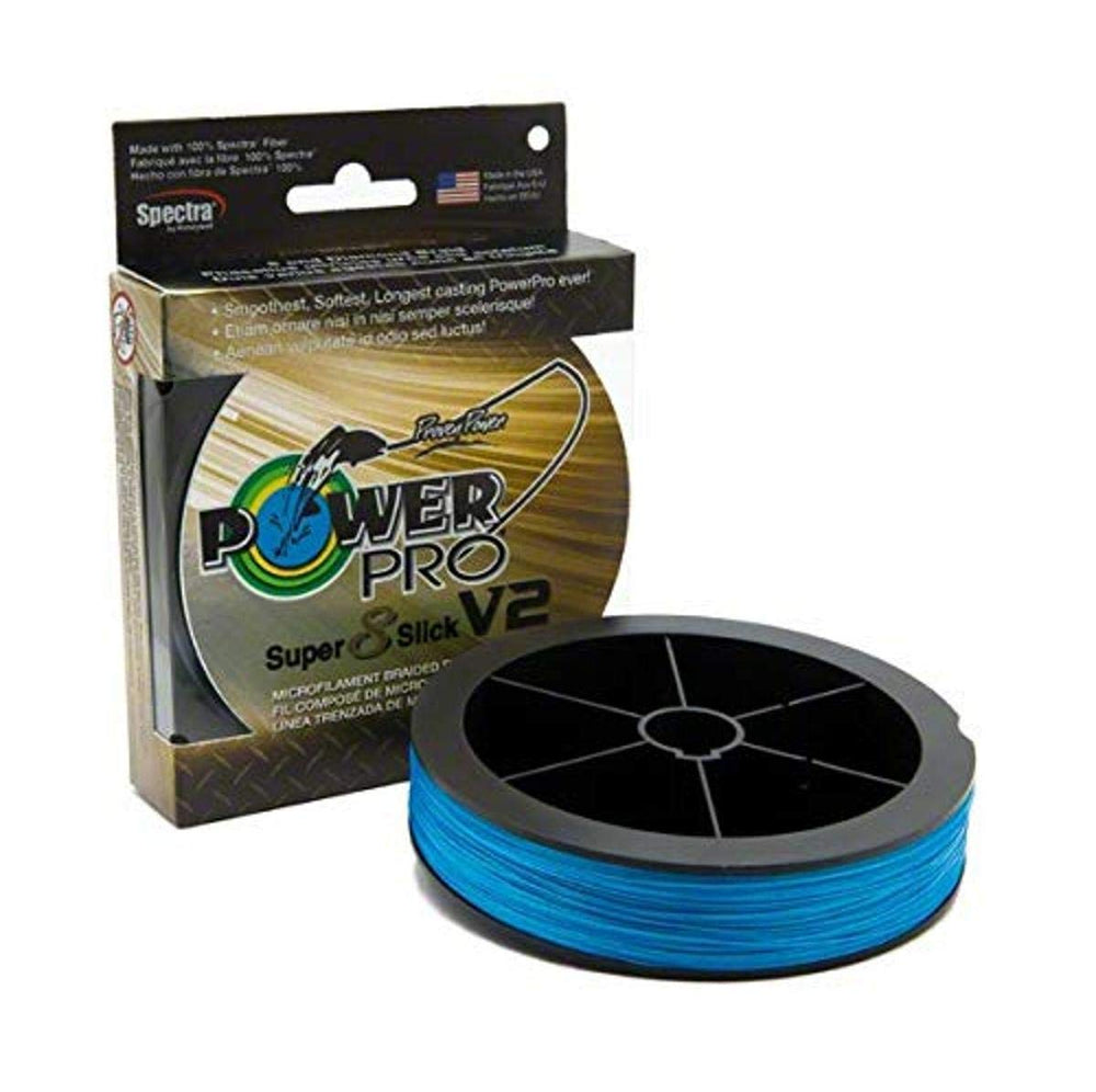 PowerPro Super Slick V2 30lb 3000yd Blue fishing line