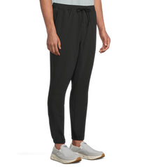 prAna Discovery Men's Trail Joggers in moisture-wicking fabric for dry, comfortable workouts.