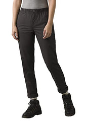 prAna Double Peak Pant Charcoal pocket detail with slash pocket and zip thigh pocket for secure storage