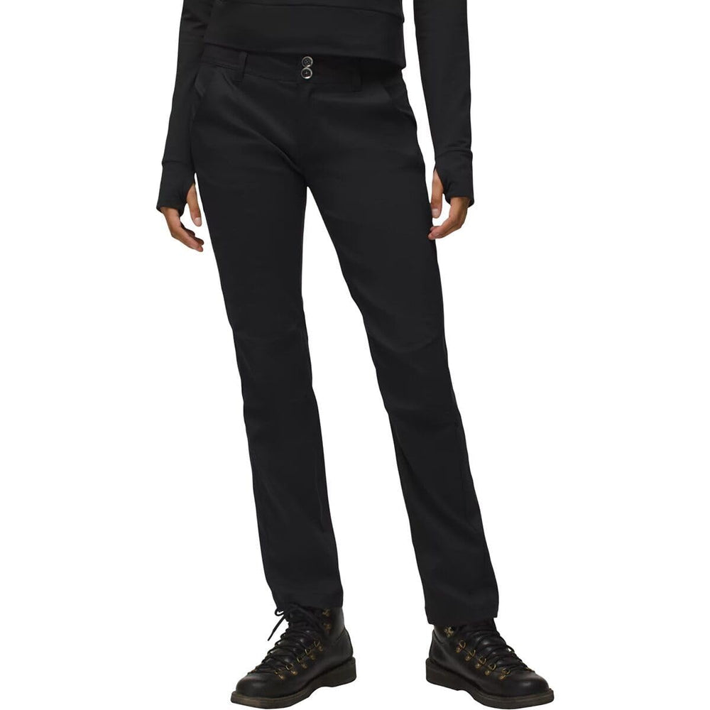 prAna Halle Straight Pant front view for versatile outdoor wear and climbing.