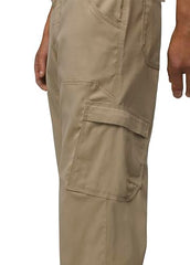 PrAna Stretch Zion Sandbar pant recycled fabric enables flexible movement.