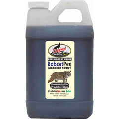 PredatorPee Bobcat Marking Scent bottle signals bobcat presence for scent-based deterrence and territory marking.