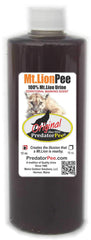 PredatorPee mountain lion urine bottle demonstrates territorial scent for wildlife interaction