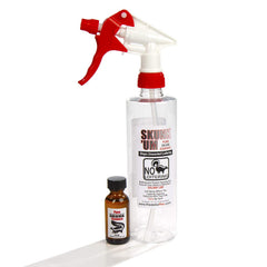 PredatorPee Skunk'Um bottle ready to mix deters loitering in outdoor spaces.