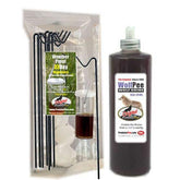 PredatorPee wolf urine bottle 16oz for natural wildlife deterrence and boundary setup